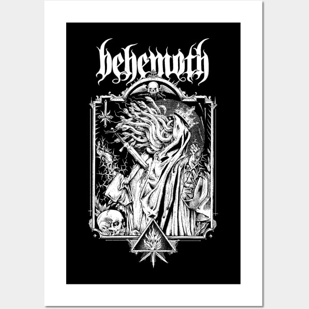 BEHEMOTH MERCH VTG Wall Art by Mie Ayam Herbal